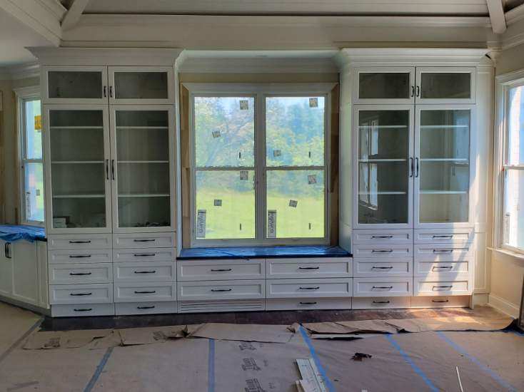 Custom woodworking and built-ins by Tubb's Cabinet Shop